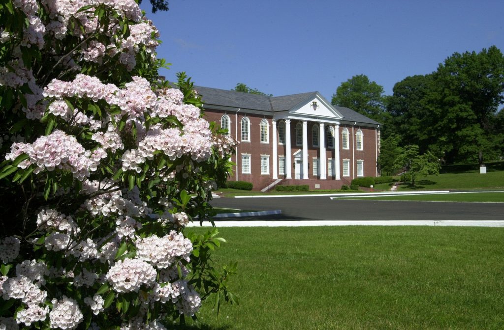 Eisenhower Hall in the Spring